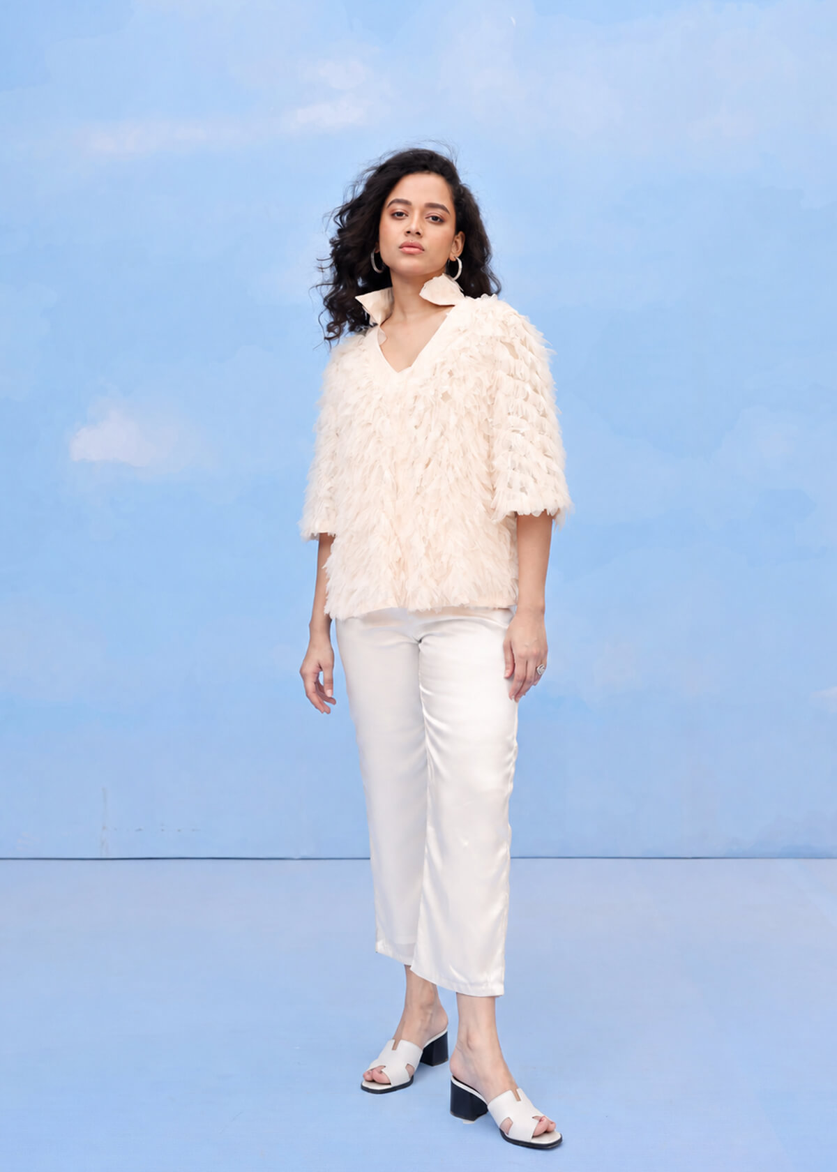 Tulle Crispfold Bloom