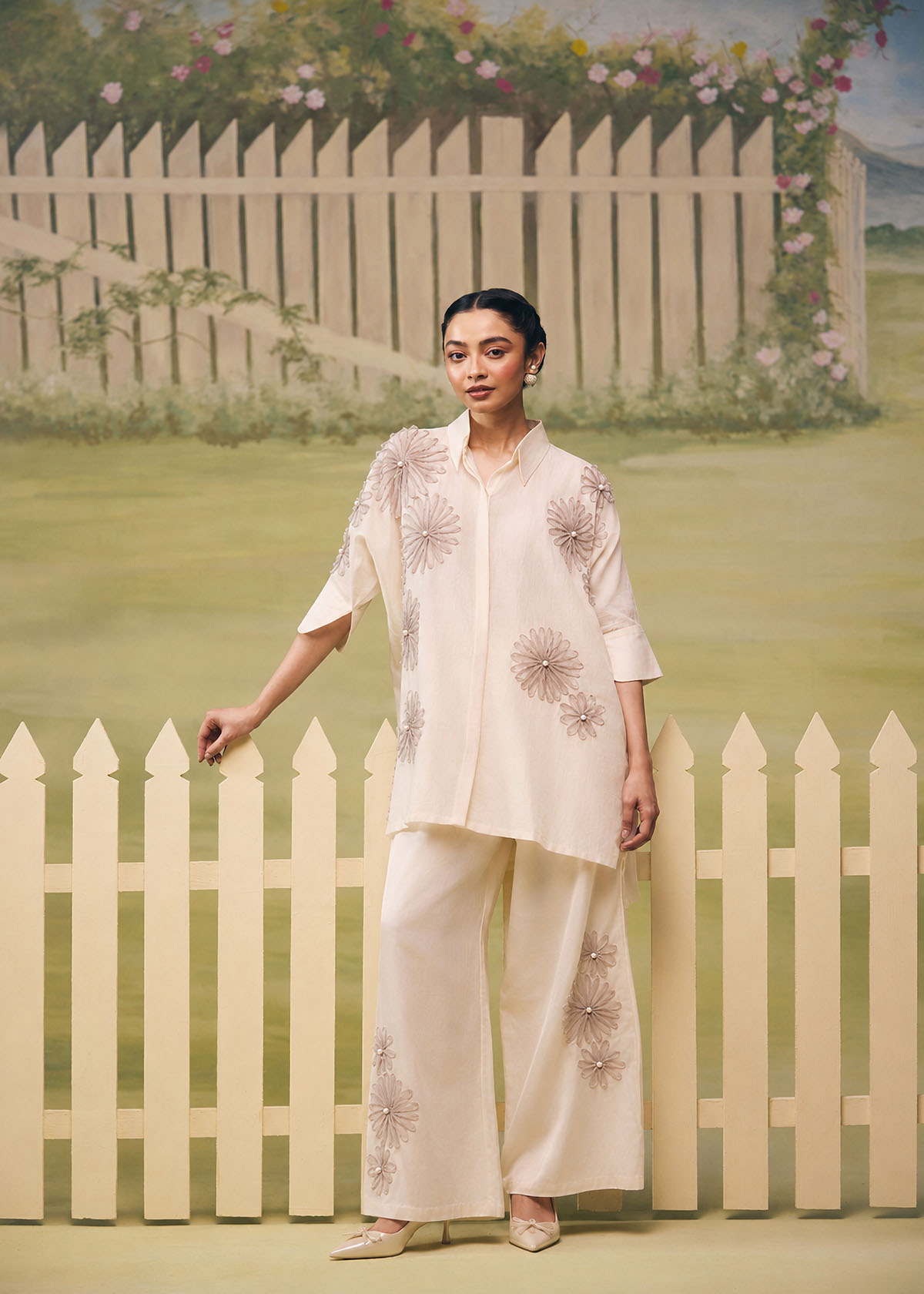 Petal Garden Oversized Co-ord Set