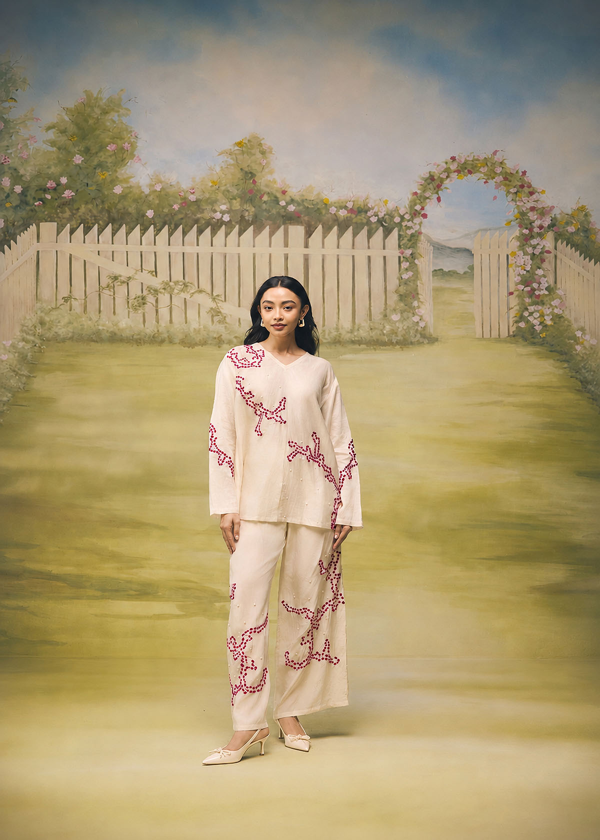 Berry Bloom Easy Co-ord Set
