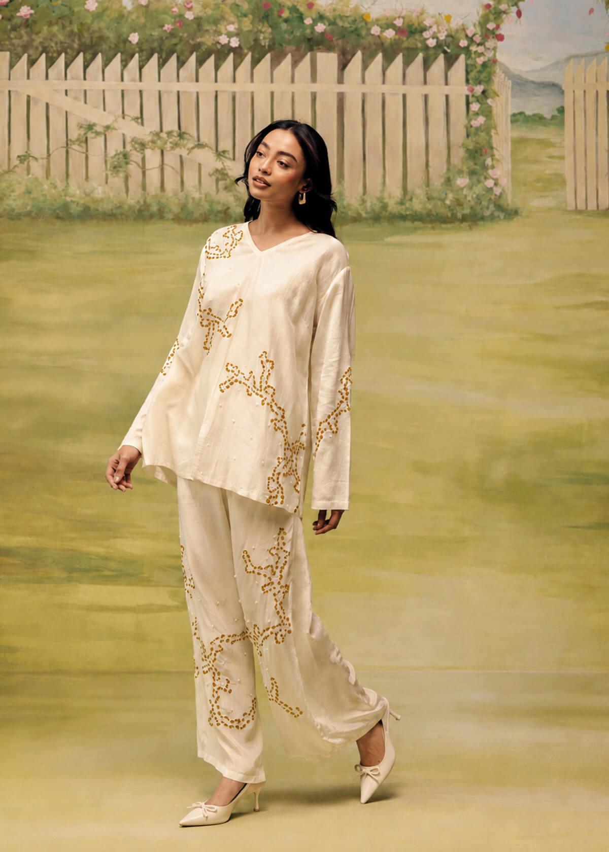 Porcelain Ink Easy Co-ord Set