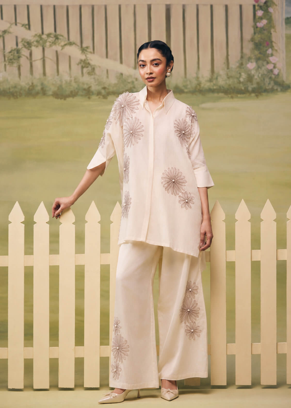 Petal Garden Oversized Co-ord Set