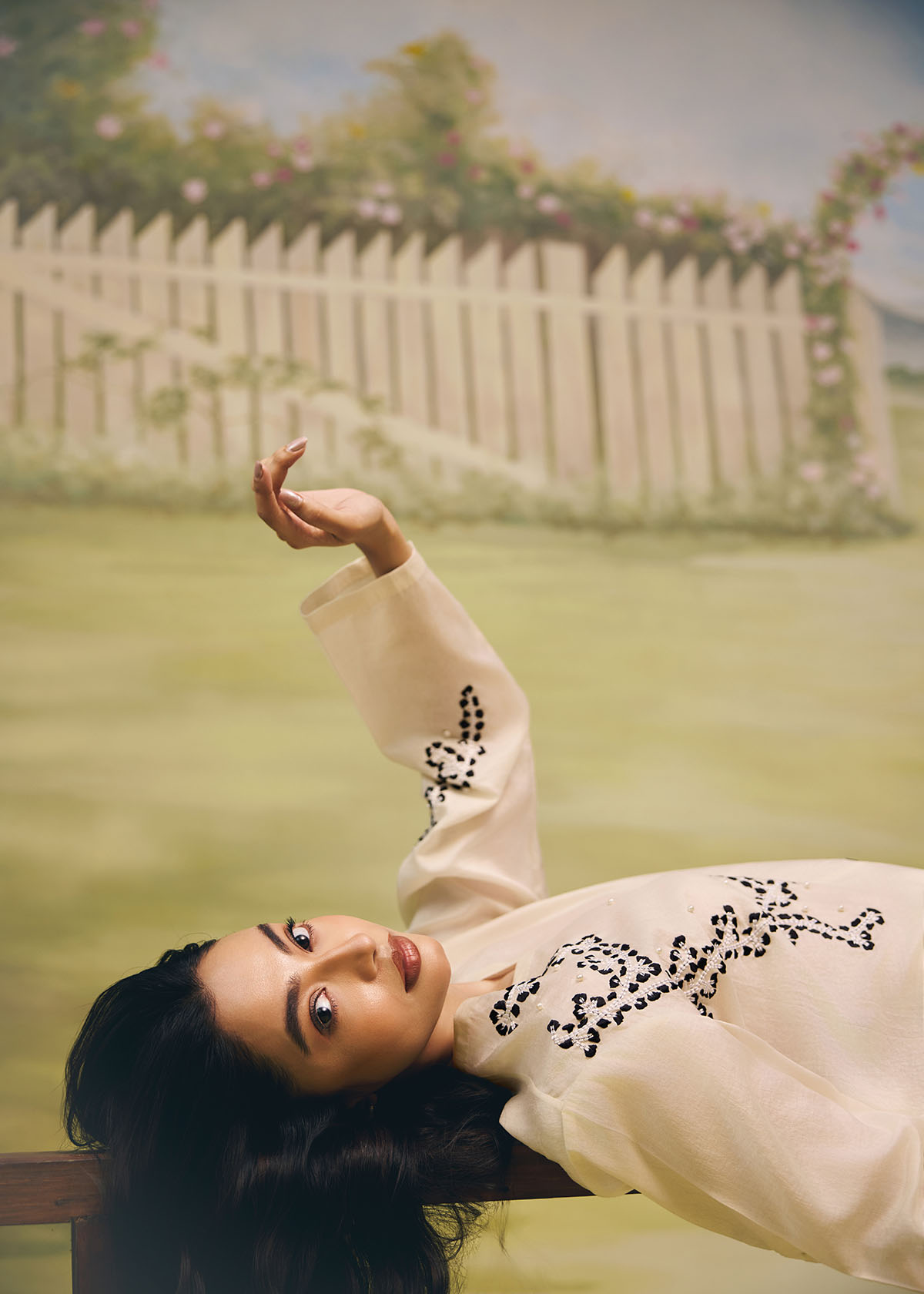 Porcelain Ink Easy Co-ord Set - Image 2