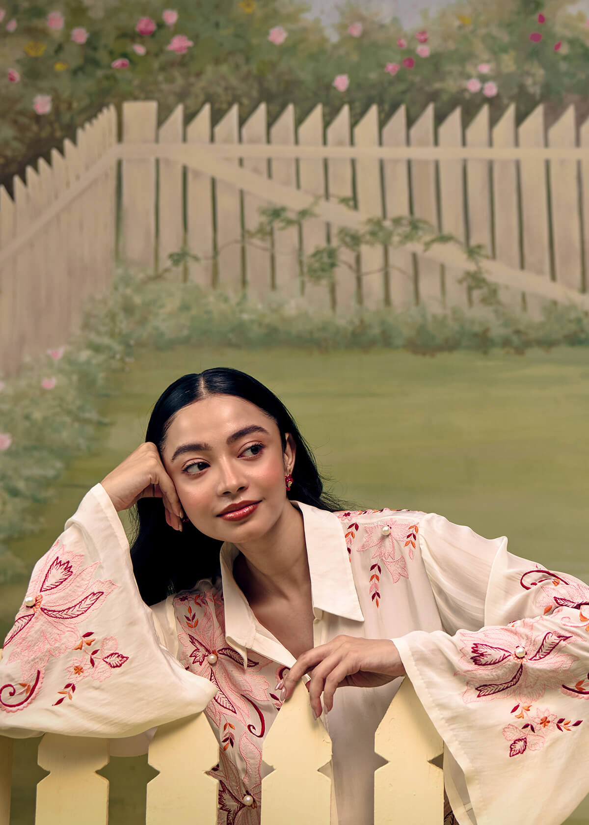 Coral Reverie Flow Sleeve Co-ord Set - Image 6
