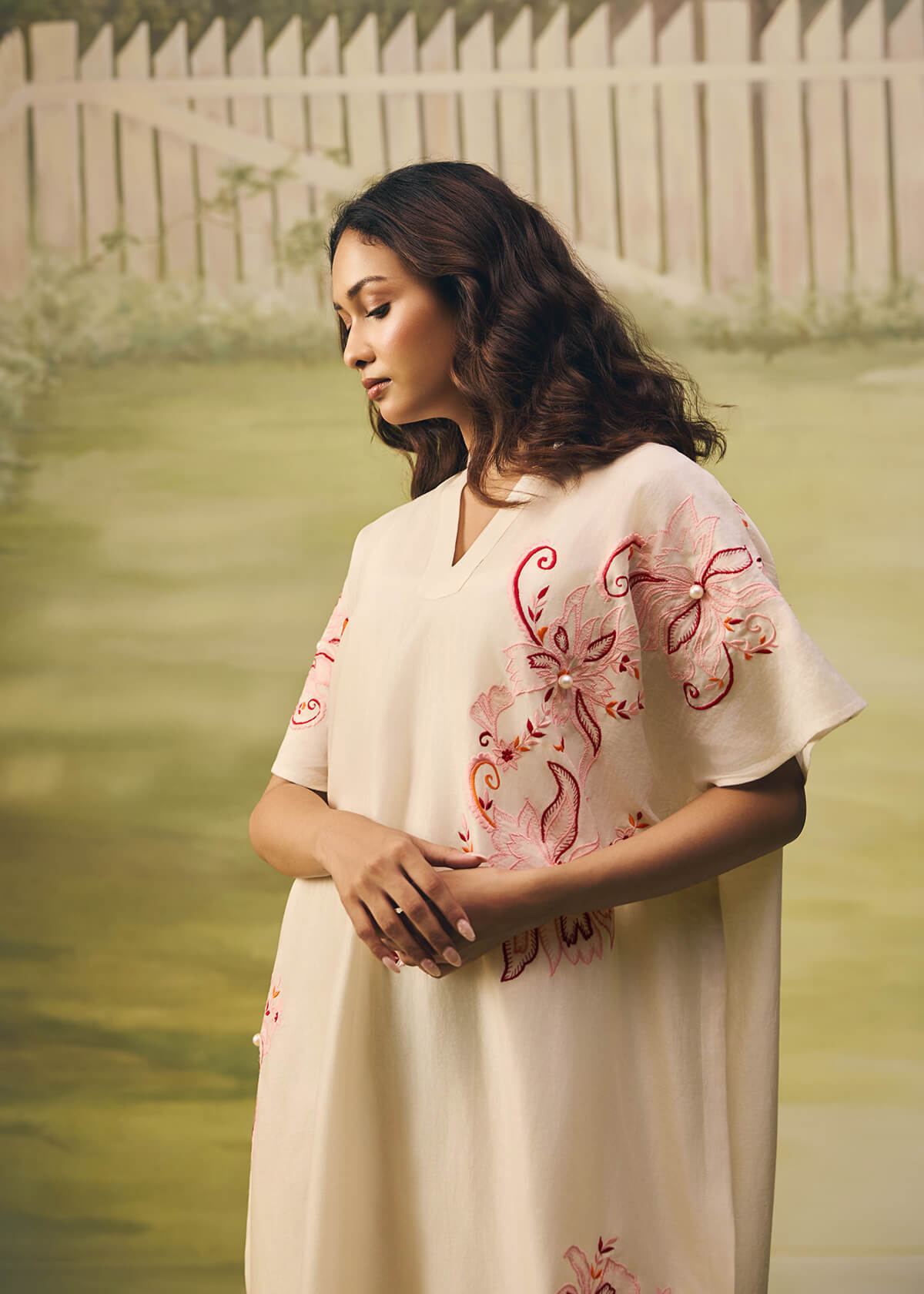 Coral Reverie Flow Dress - Image 5