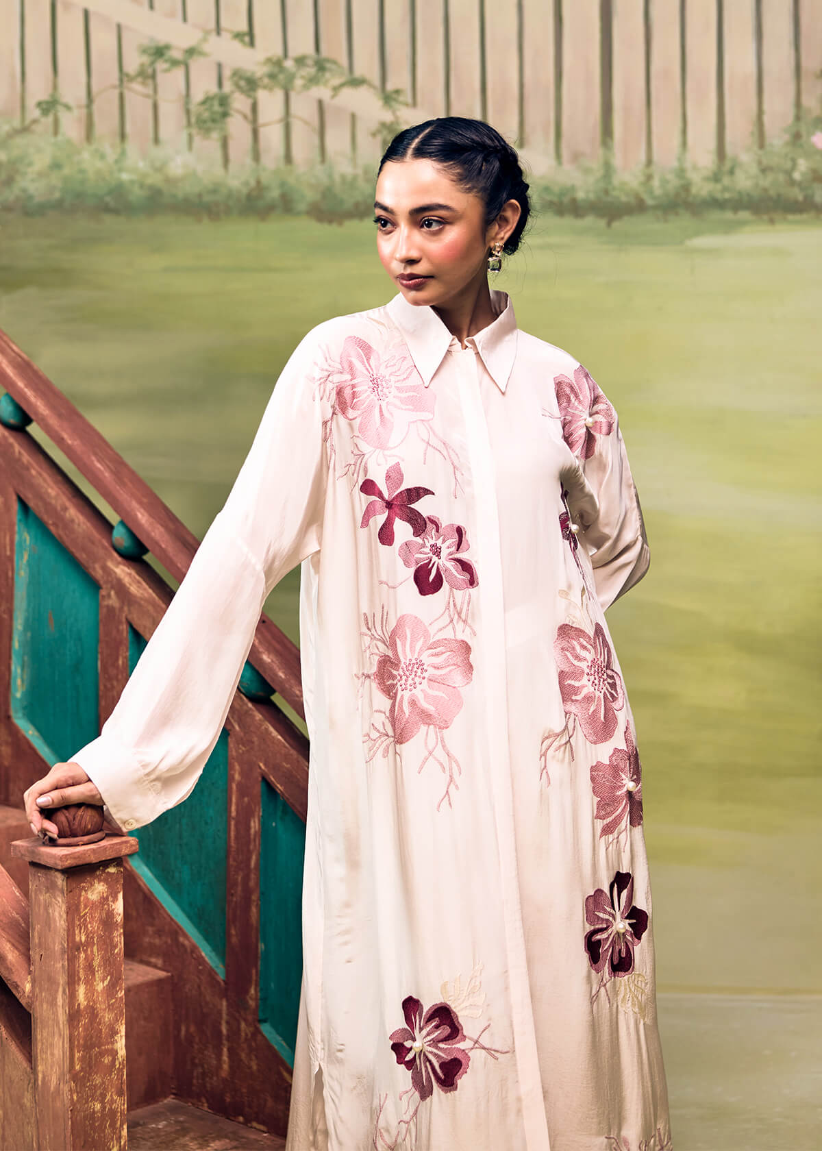 Rose Bloom Relaxed Co-ord Set - Image 3